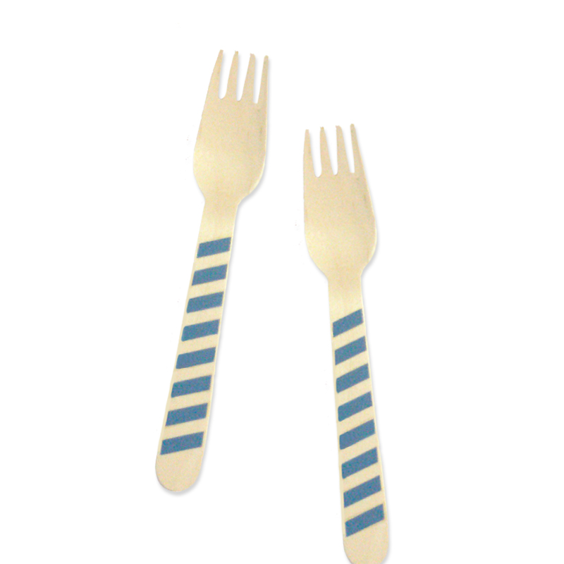 Fork - Stripe Royal Blue